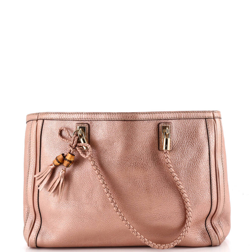 Gucci Bella Tote Leather Medium #260602G58B - Picture 1 of 7